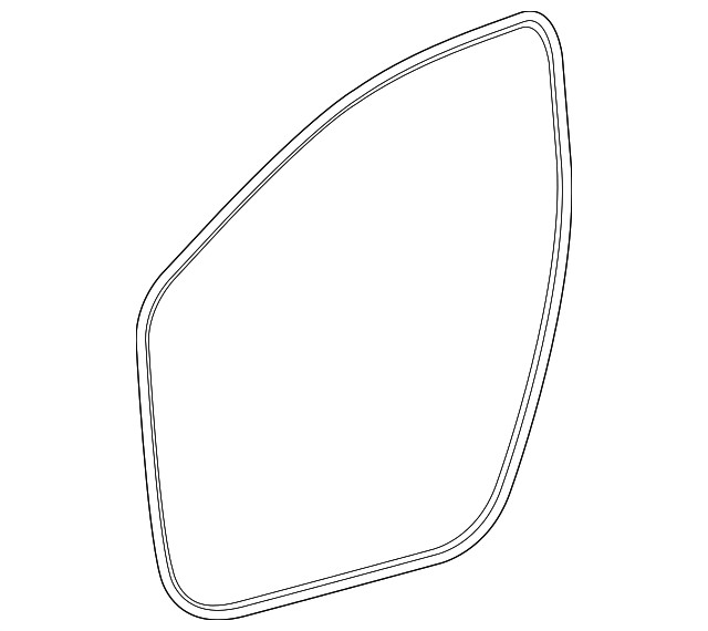 Genuine Toyota Door Seal 62312-02331