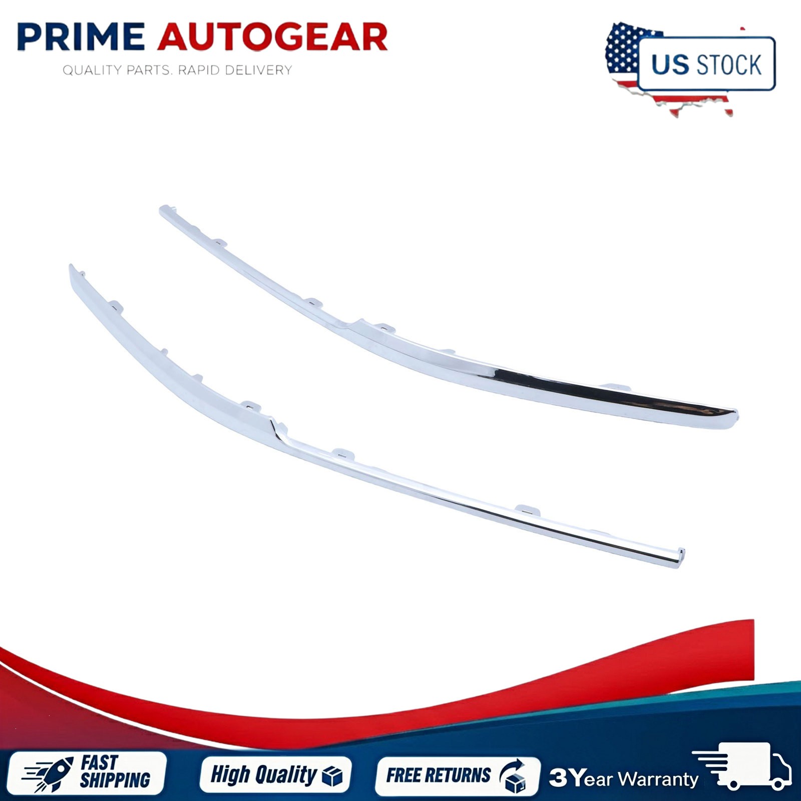 New Front Bumper Molding For Kia Sportage 2020 2021 2022 86595D9540