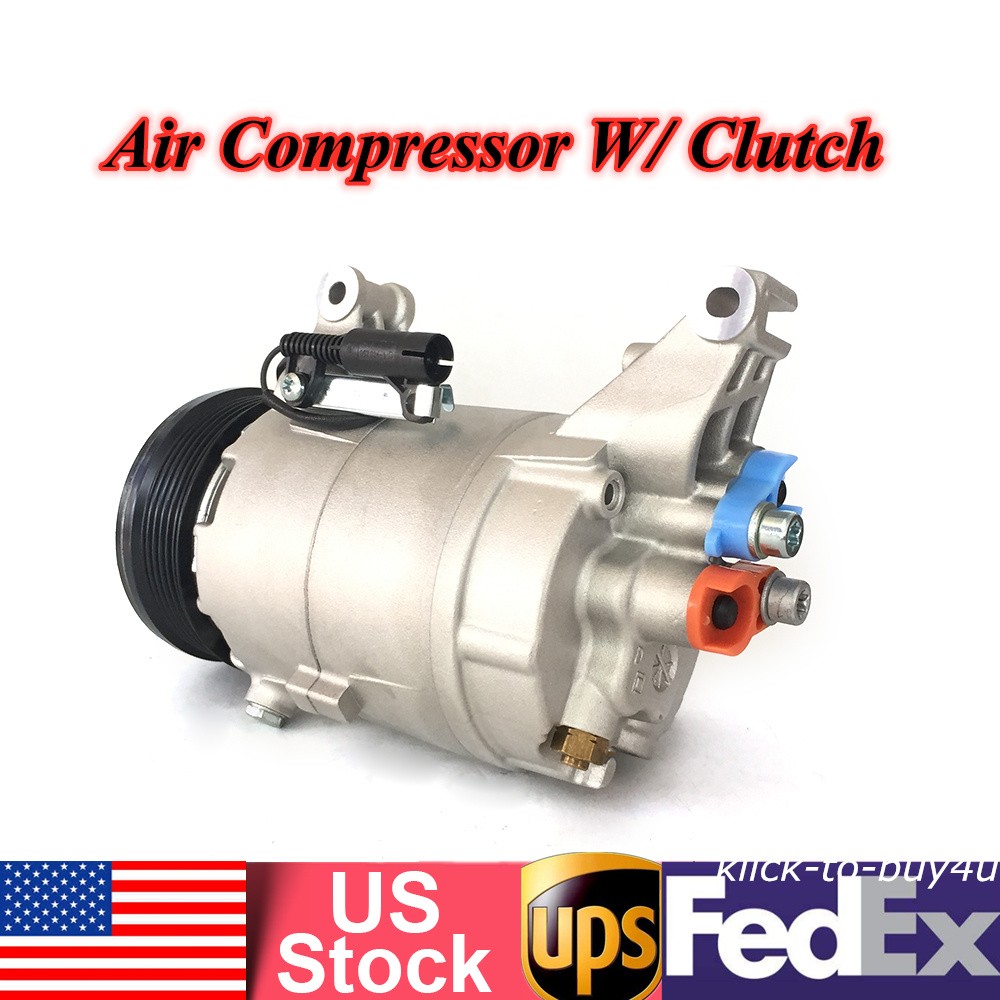 AC Compressor w/ Clutch For 2002-2006 Mini Cooper S Base Hatchback 2-Door 1.6L
