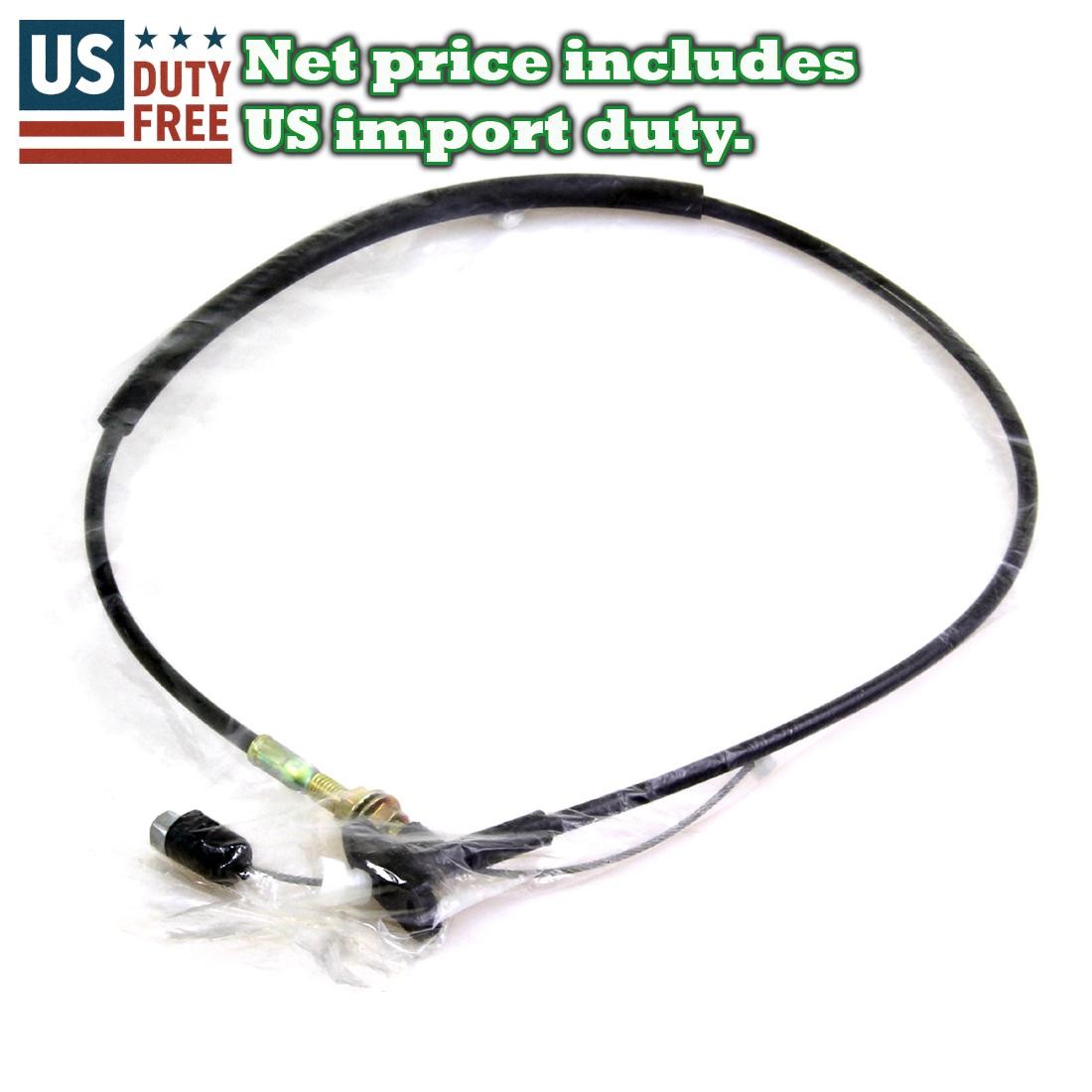 FOR 70-81 TOYOTA COROLLA E30 KE35 KE36 KE38 DLX SEDAN WAGON FR ACCELERATOR CABLE FOR 70-81 TOYOTA COROLLA E30 KE35 KE36 KE38 DLX SEDAN WAGON FR ACCELERATOR CABLE