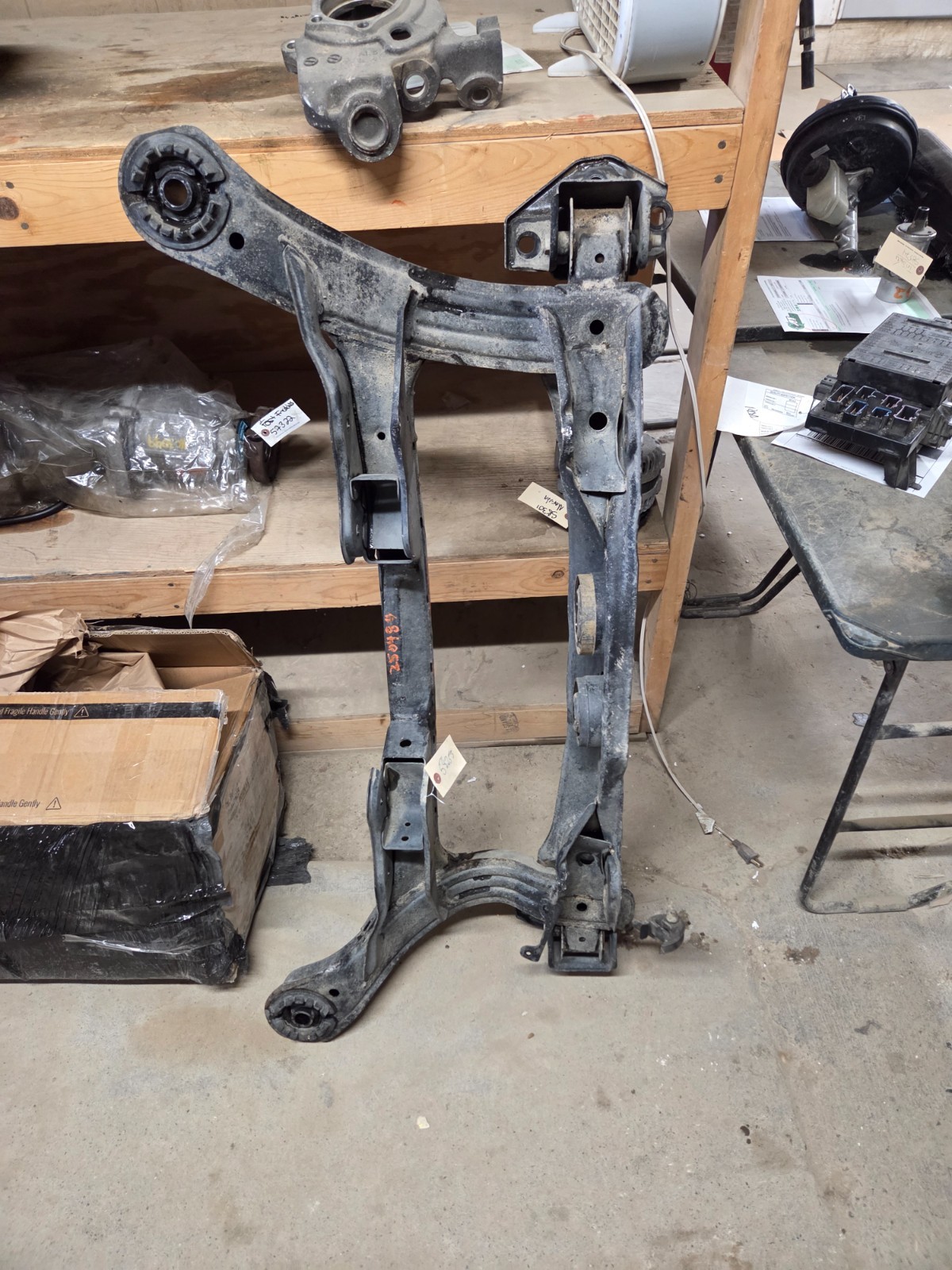 2001-2013 Toyota Highlander Rear Crossmember AWD Assembly OEM 01-13