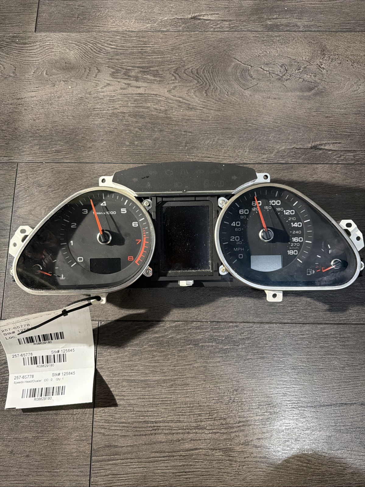 2013-2015 Audi Q7 Speedometer Cluster OEM 4L0920985S 2013-2015 Audi Q7 Speedometer Cluster OEM 4L0920985S