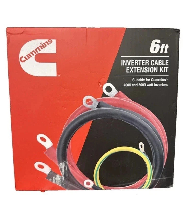 NEW Genuine Cummins Installation Cable Kit Inverter 6ft Extension Kit