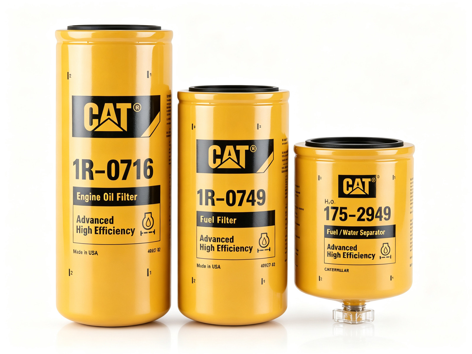 CAT ENGINE FILTER KIT most 3406, C10, C11, C12, C13, C15, & C16 FUEL, OIL, WATER
