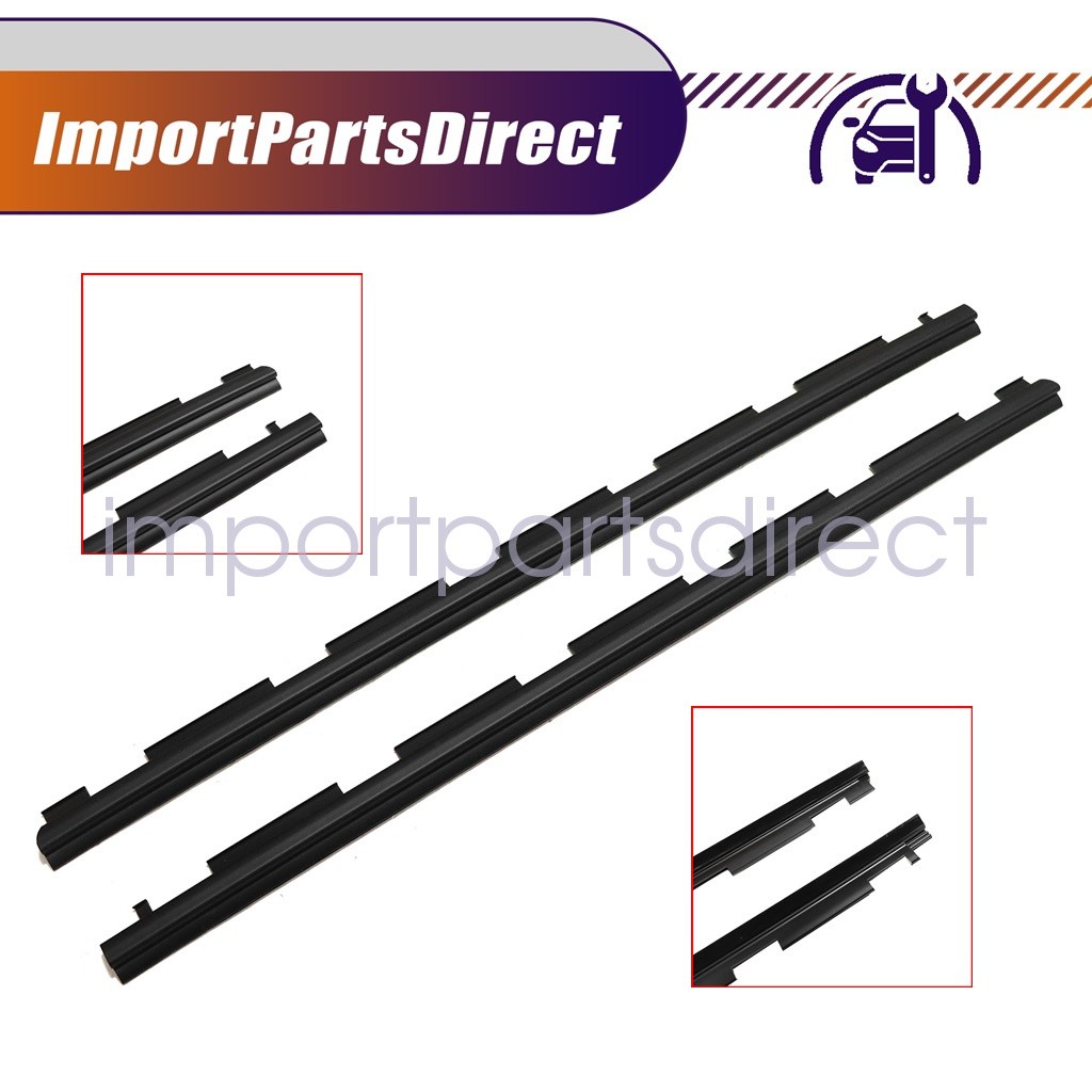 For 1988-2000 Chevrolet C1500 GMC C2500 New Outer Window Felt Sweep Belt Kit NEW