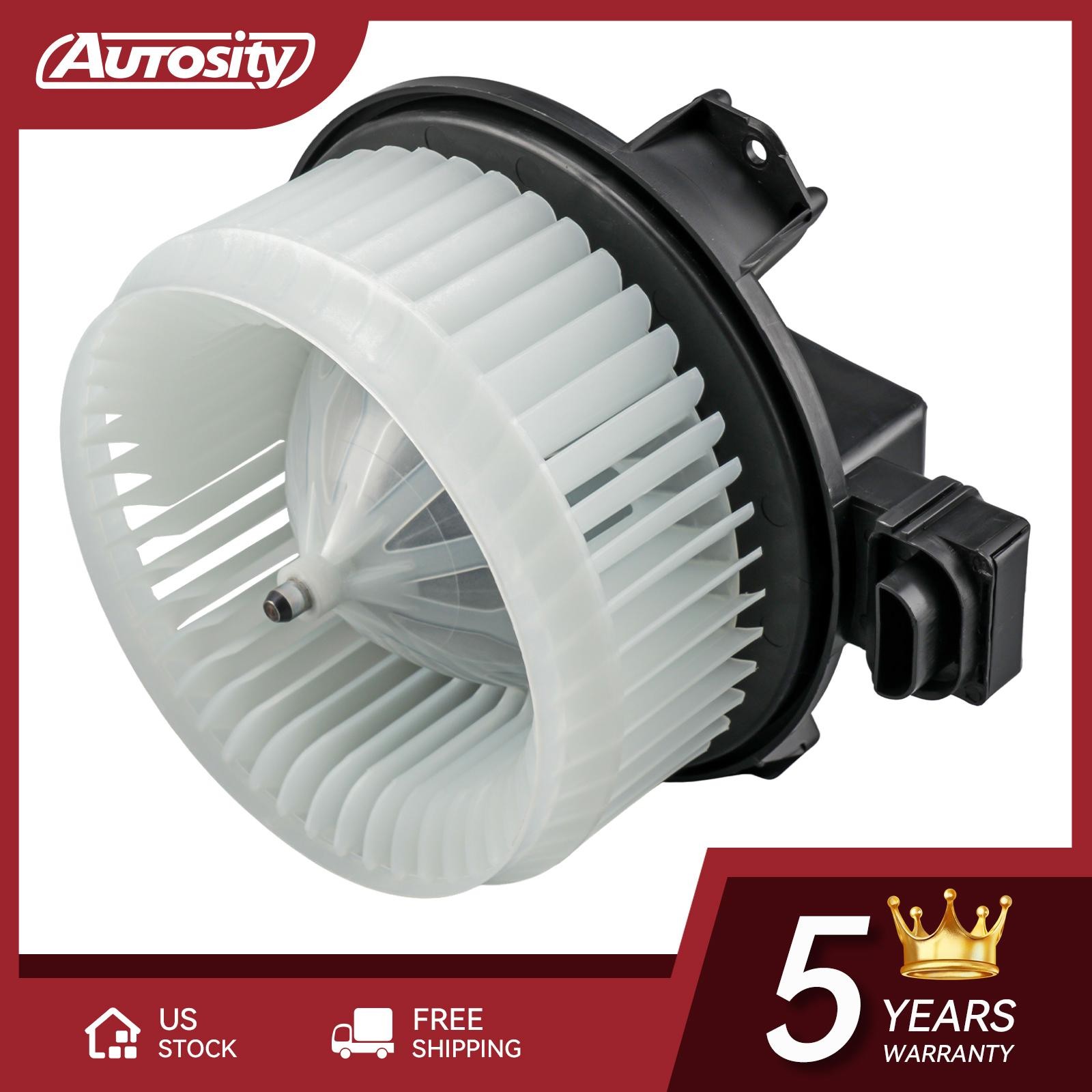 HVAC Heater Blower Motor with Fan Cage For 07-23 Ford Edge Fusion Honda Accord