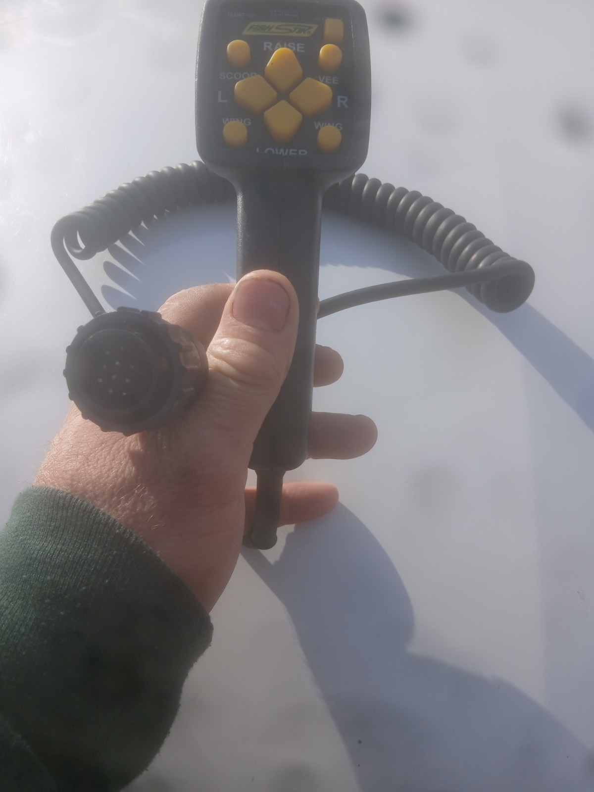 Fisher Handheld Fleet Flex 4 Pin Snow Plow Controller For V-Plow