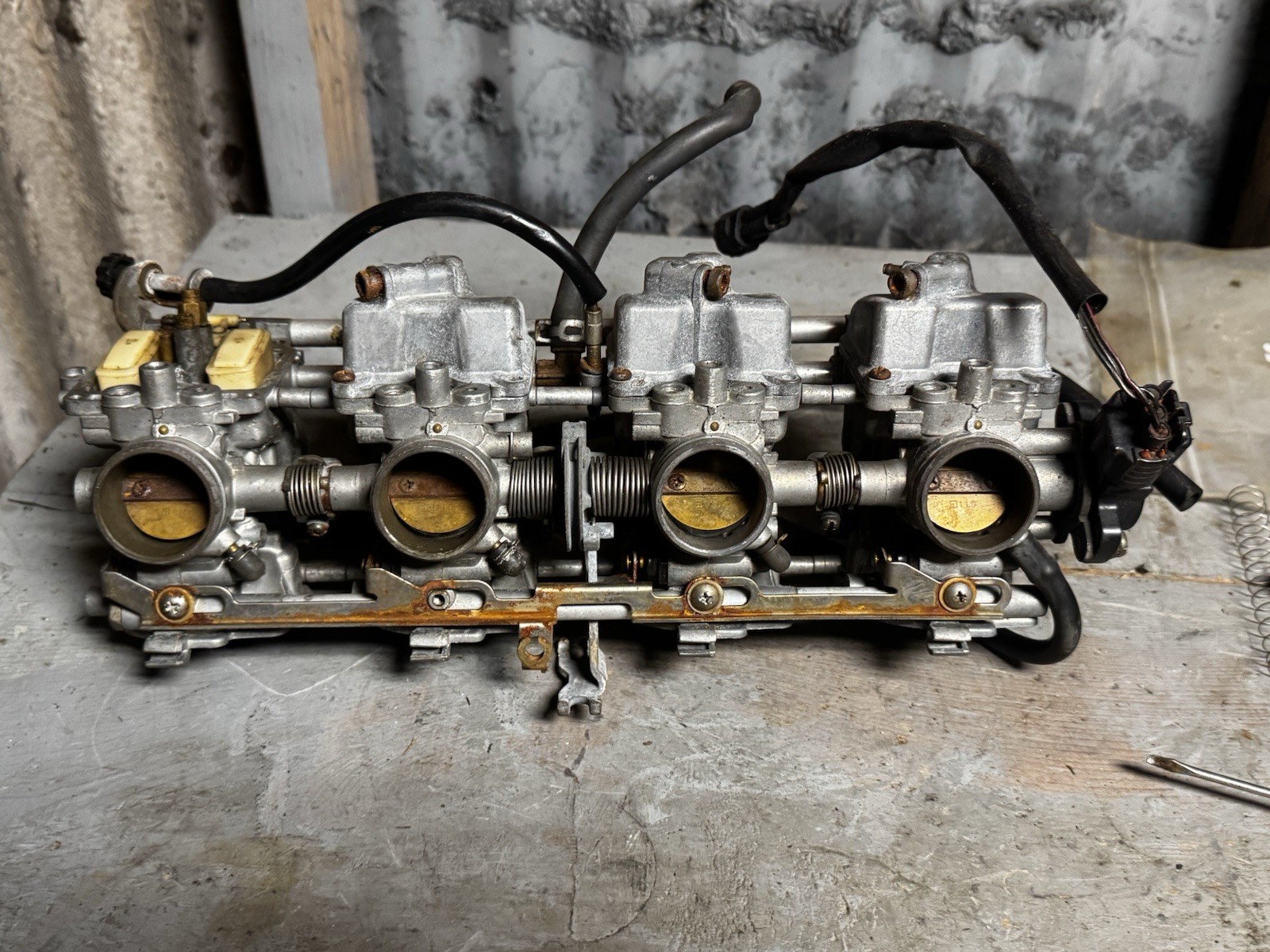 1998-2006 Suzuki Katana 600 Gsx600f Carbs Carburetors 1998-2006 Suzuki Katana 600 Gsx600f Carbs Carburetors