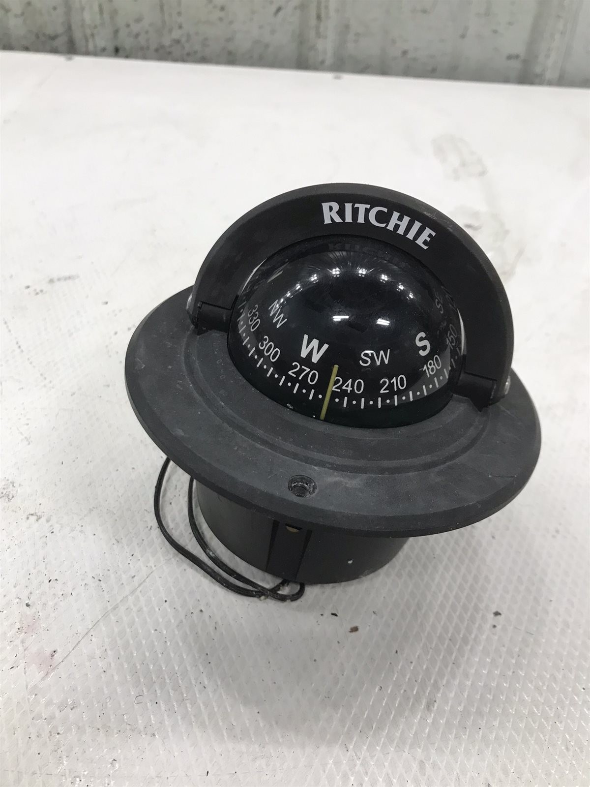 92 Bayliner Ciera Ritchie F-50 F50 flush mount marine compass boat navigation