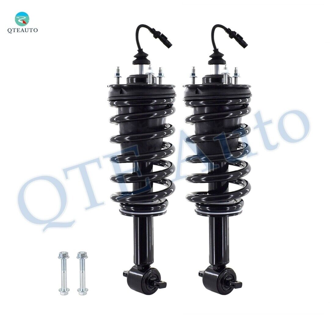 Pair of 2 Front Quick Complete Strut For 2015-2020 Cadillac Escalade Magnetic