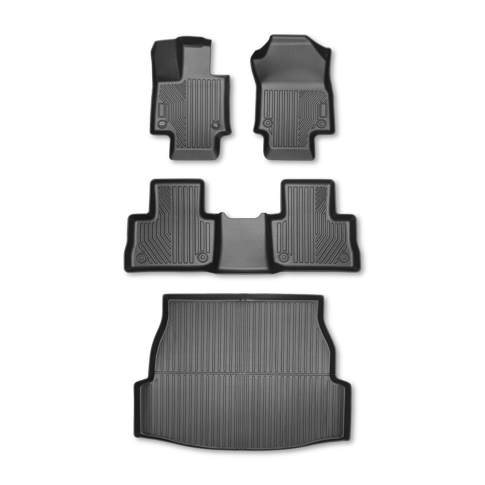TPE 1st&2nd Row Floor Mats & Rear Trunk Cargo For Toyota RAV4 2019-2024 2025