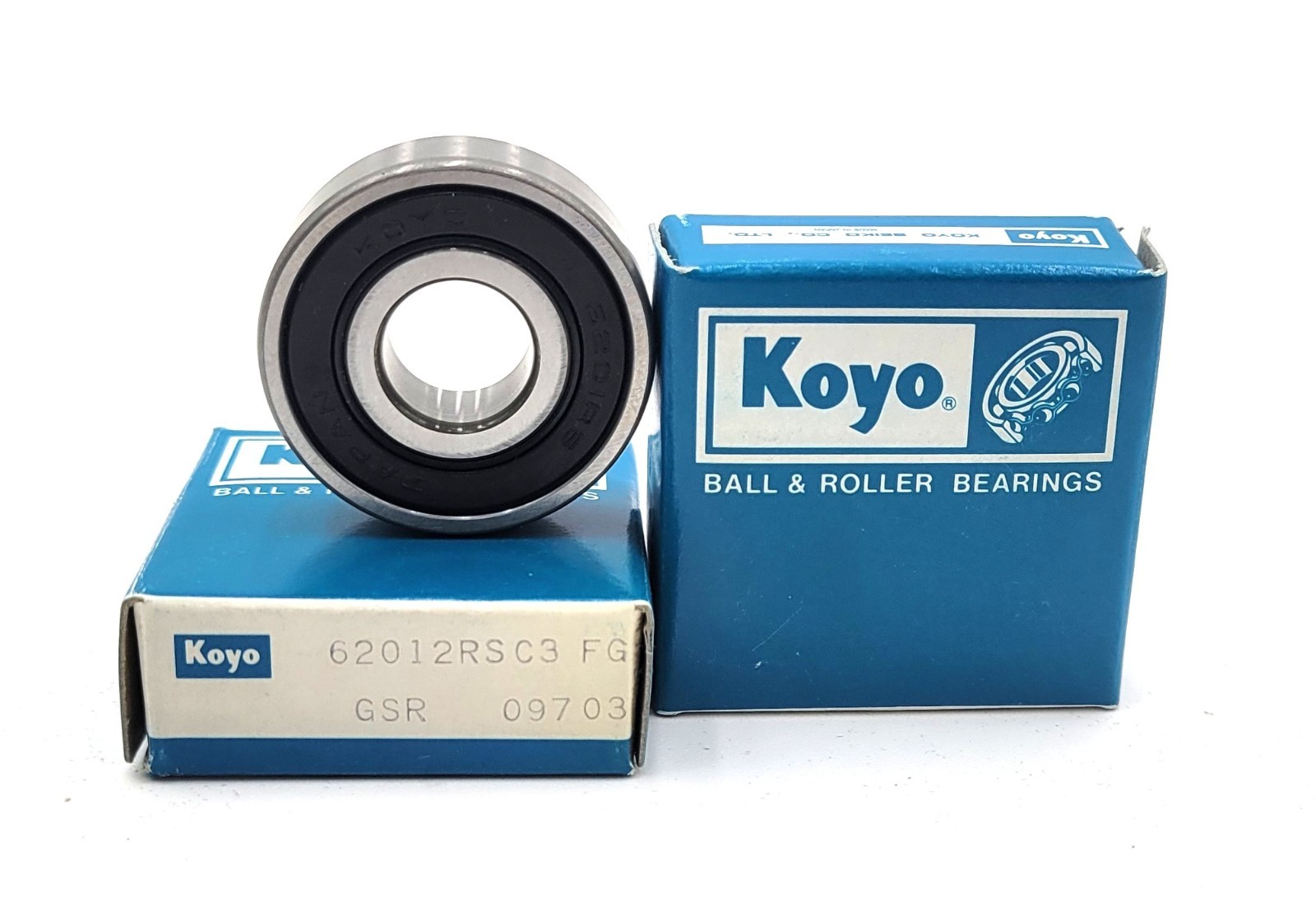 KOYO 6201-2RS REAR WHEEL BEARING HONDA  KAWASAKI  SIZE 12 x 32 x 10 SEE MODELS