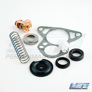 WSM THERMOSTAT KIT: JOHNSON / EVINRUDE 150 - 235 HP V6 CROSSFLOW 76-92 780-140