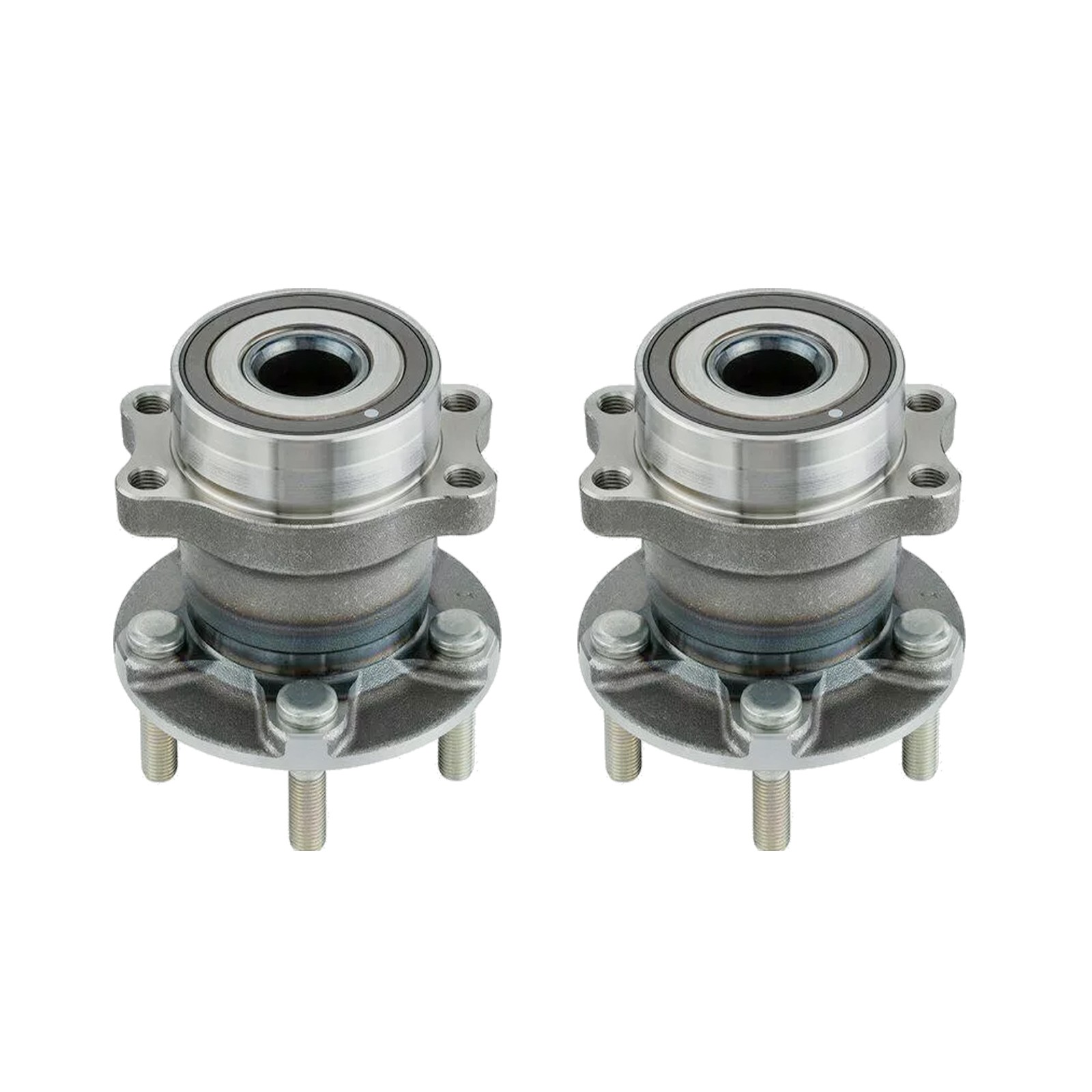 Pair Rear Wheel Bearings and Hubs for 2014-2018 Subaru Forester 512518