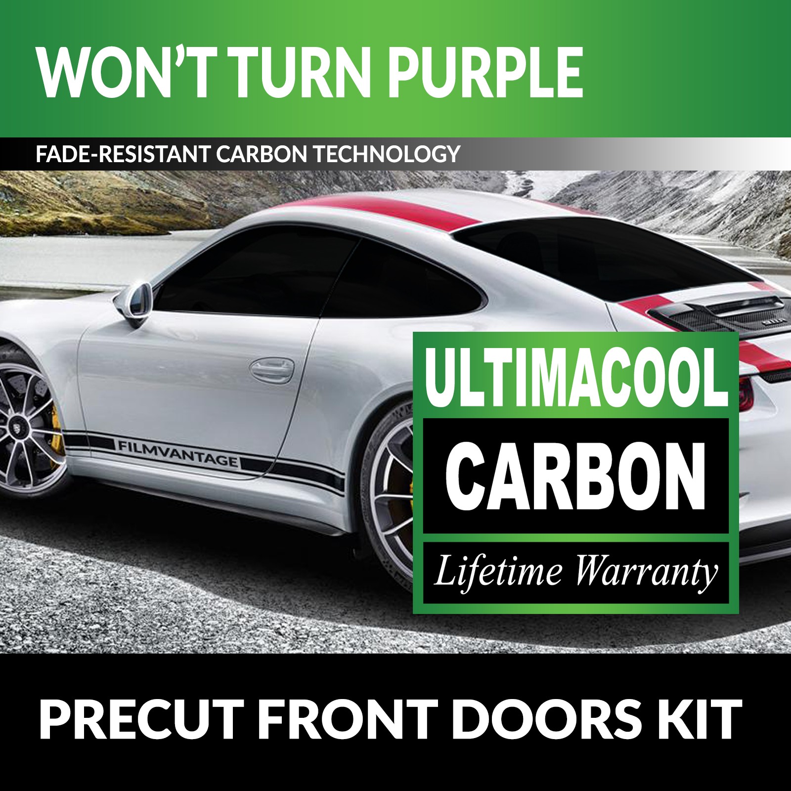 UC CARBON PRECUT WINDOW TINT KIT FOR CHEVY SUBURBAN 00-06 FRONT DOORS UC CARBON PRECUT WINDOW TINT KIT FOR CHEVY SUBURBAN 00-06 FRONT DOORS