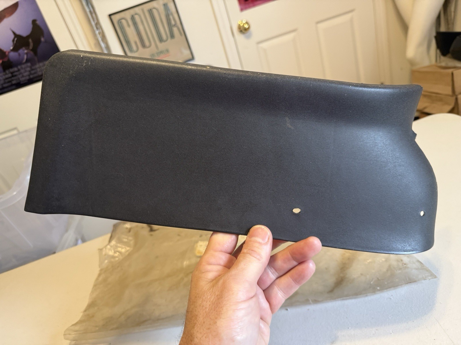 NOS OEM 1985-1988 VW Volkswagen Quantum Left Driver Side Front Spoiler 1986 1987