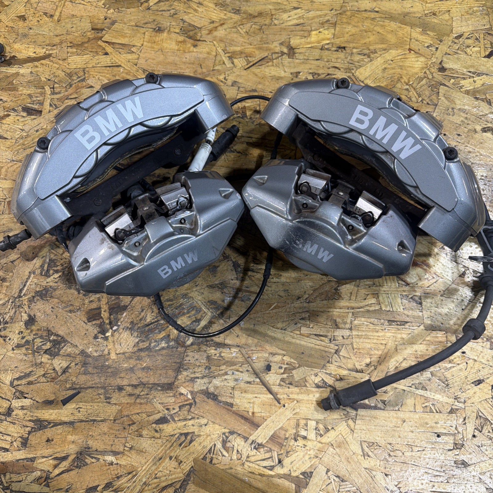 2008-2013 BMW E82 E88 128I 135I BREMBO FRONT & REAR BRAKE CALIPER SET OEM 68K 2008-2013 BMW E82 E88 128I 135I BREMBO FRONT & REAR BRAKE CALIPER SET OEM 68K