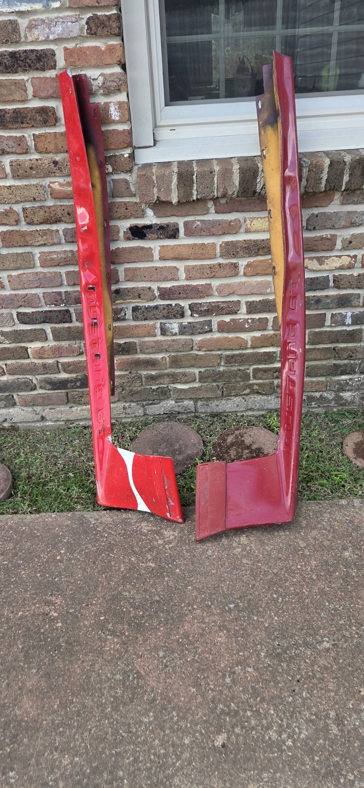87-93mustang Gt Hatchback Ground Effects Sideskirts Right Left Sides 87-93mustang Gt Hatchback Ground Effects Sideskirts Right Left Sides