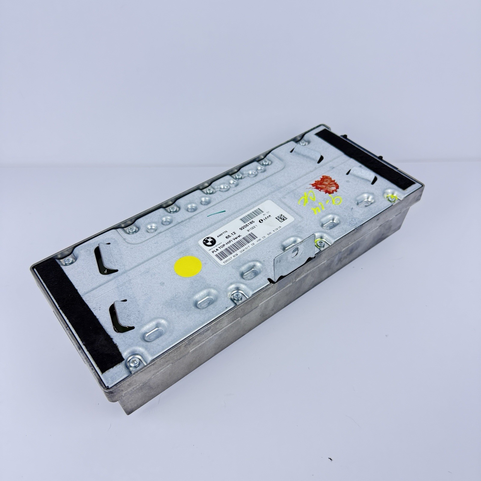 08-14 BMW X5 E70 X6 E71 Top HiFi Logic 7 DSP Stereo Amplifier OEM 65129205185
