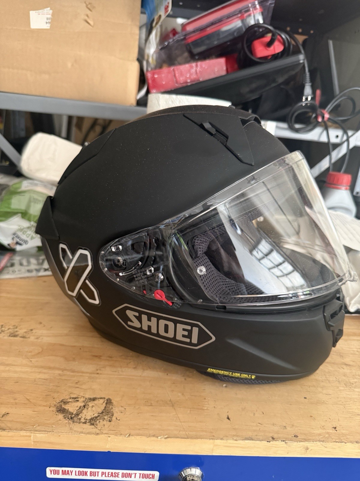 SHOEI X-FIFTEEN X15 HELMET Matte Black SMALL SHOEI X-FIFTEEN X15 HELMET Matte Black SMALL