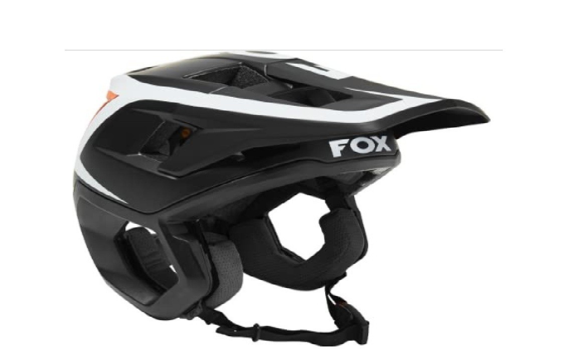 Fox Racing - Dropframe Pro Helmet Dvide, Black, Size M Fox Racing - Dropframe Pro Helmet Dvide, Black, Size M