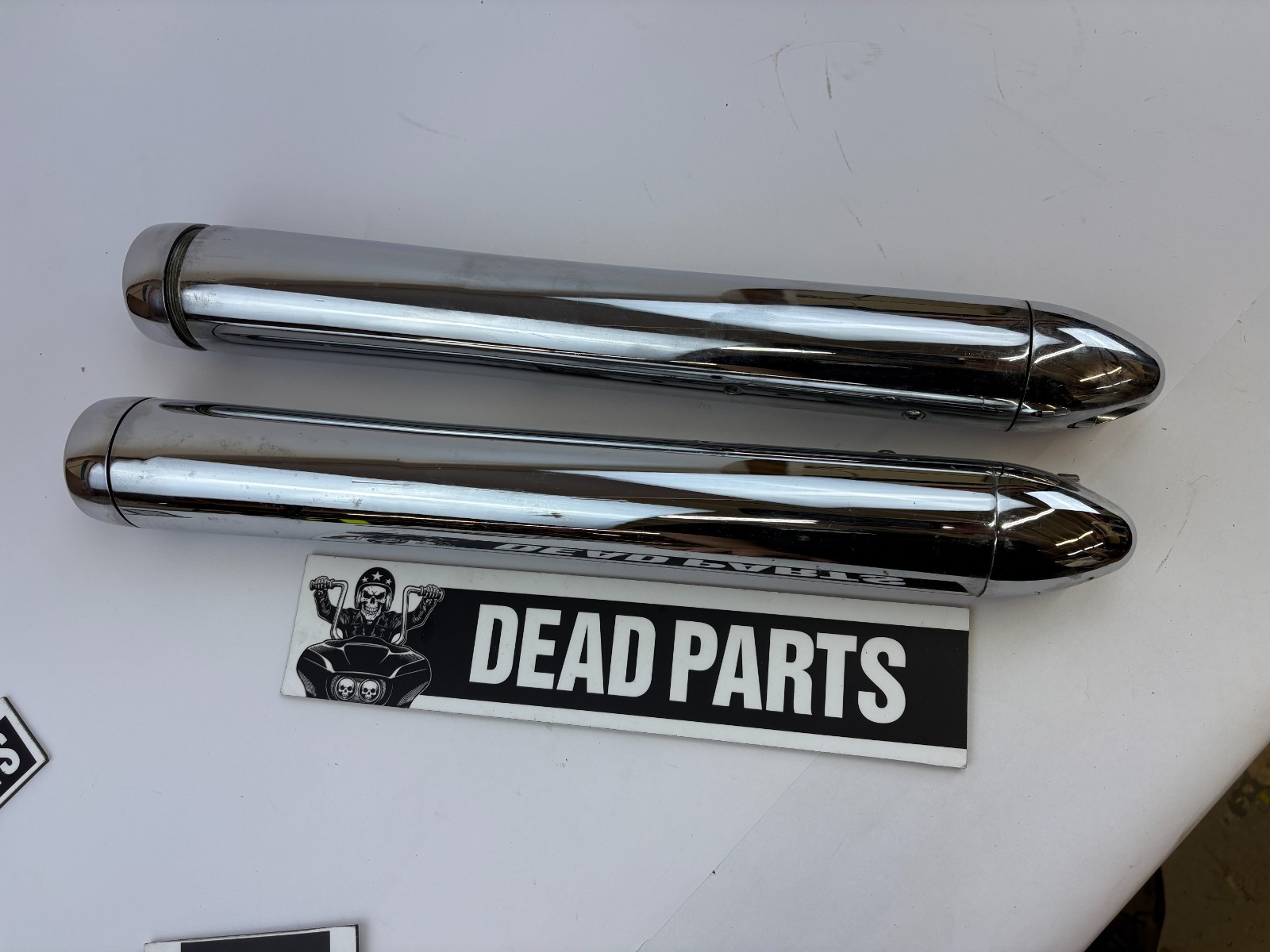 Harley custom billet 39mm fork legs sliders LooK