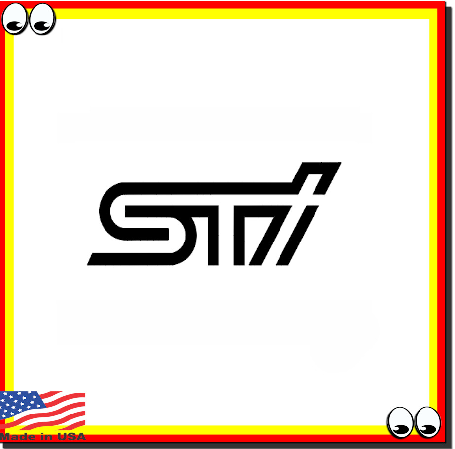 Impreza WRX STI Vinyl Cut Decal Sticker Logo For Subaru