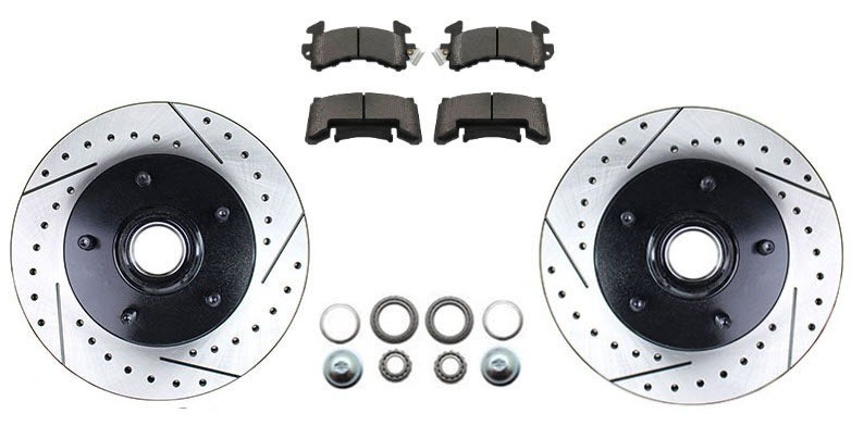 1971-1976 Oldsmobile / Pontiac 5 Lug D/S Disc Rotor / Pad Front Wheel