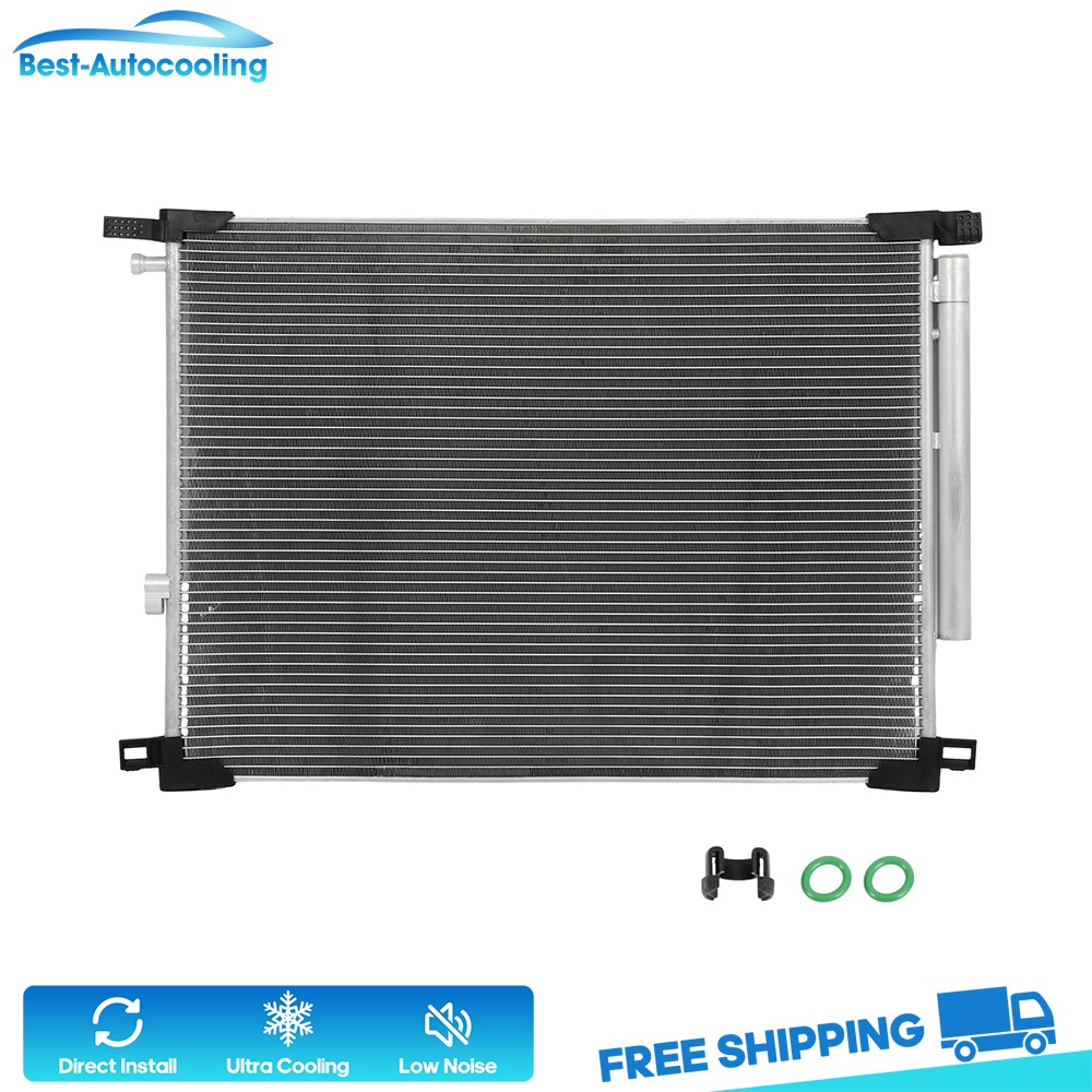 For 2020 2021-2022 Toyota Highlander 3.5L V6 New Aluminum A/C 30176 Condenser