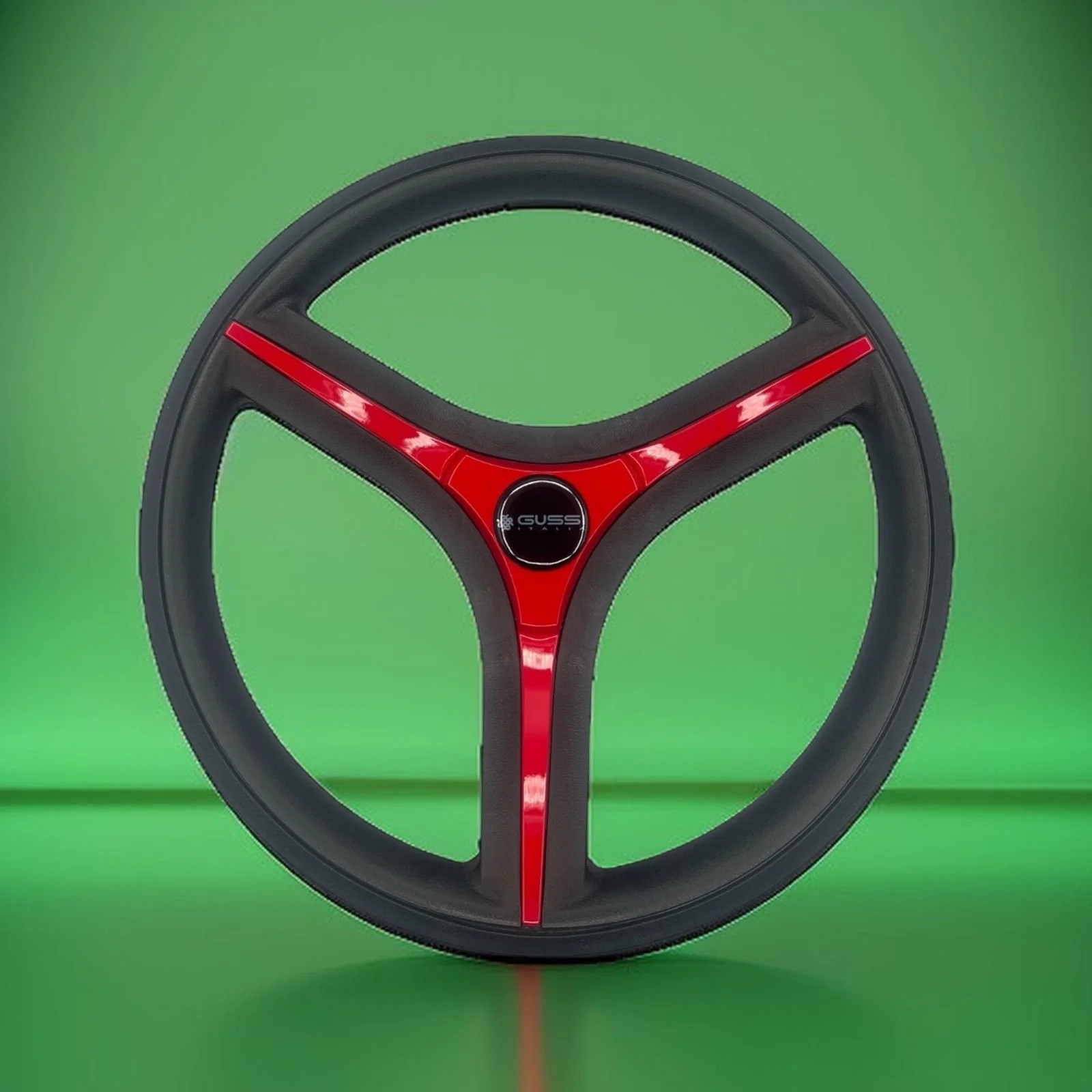 Brenta Black & Red Golf Cart Steering Wheel Fits Yamaha Golf Carts Brenta Black & Red Golf Cart Steering Wheel Fits Yamaha Golf Carts