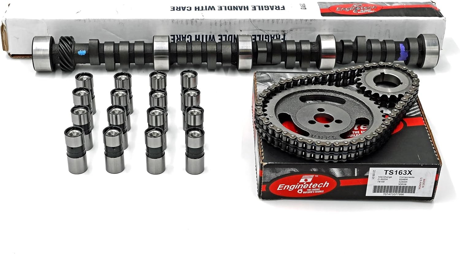 1957-1995 Chevy GM Small Block V8 Stage 2 High Performance Cam Kit .447/.447 ++