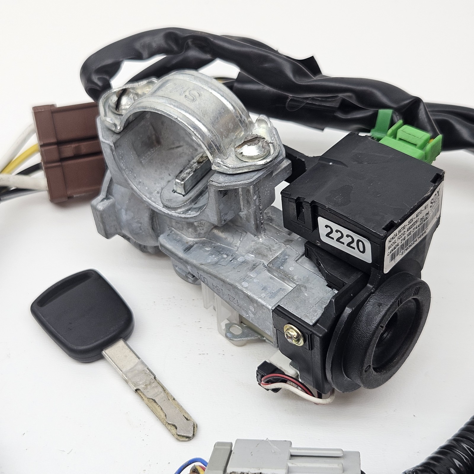 1999-2004 Honda Odyssey Ignition Switch Lock Cylinder W/ Key Immobilizer OEM 1999-2004 Honda Odyssey Ignition Switch Lock Cylinder W/ Key Immobilizer OEM
