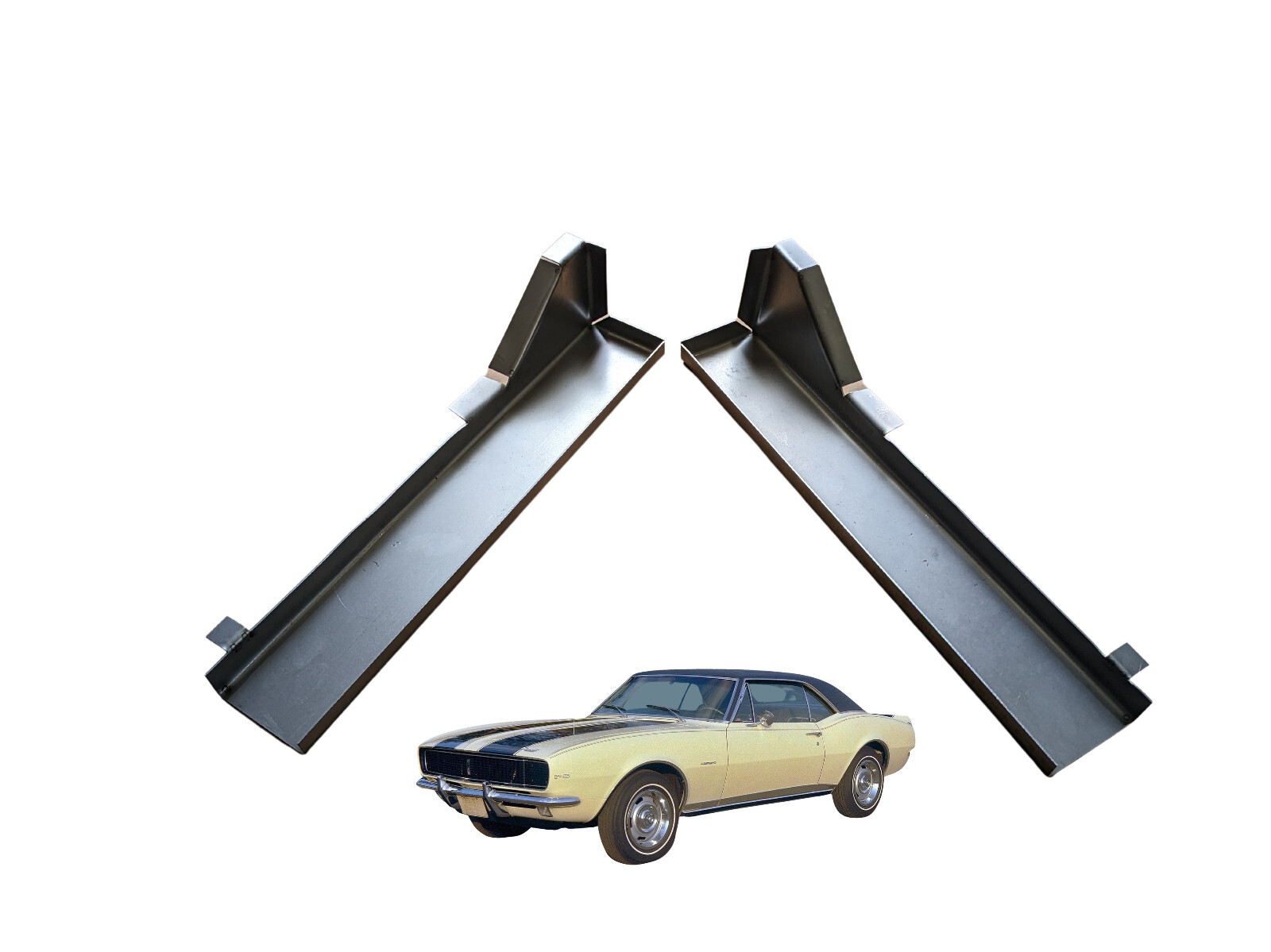 1967 1968 1969 Camaro Firebird Z28 Inner Rocker Panel SUPPORT BRACES New pair 1967 1968 1969 Camaro Firebird Z28 Inner Rocker Panel SUPPORT BRACES New pair