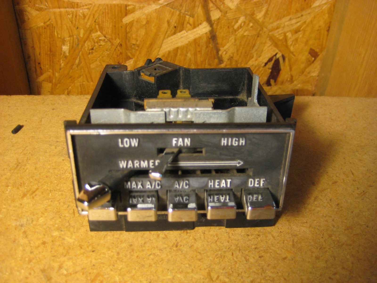 OEM 1970 1971 CUDA CHALLENGER E-BODY MOPAR RALLY DASH AC CONTROLLER 2884703 RARE