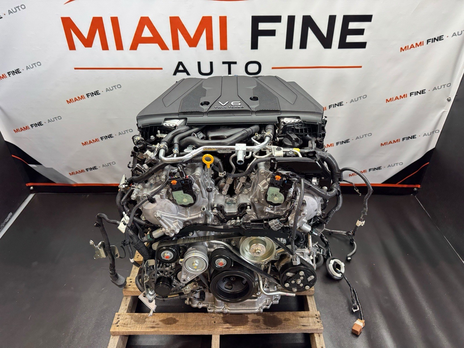 23-26 Nissan Z Performance Turbo 3.0L Complete Engine Assembly Manual 653 Miles