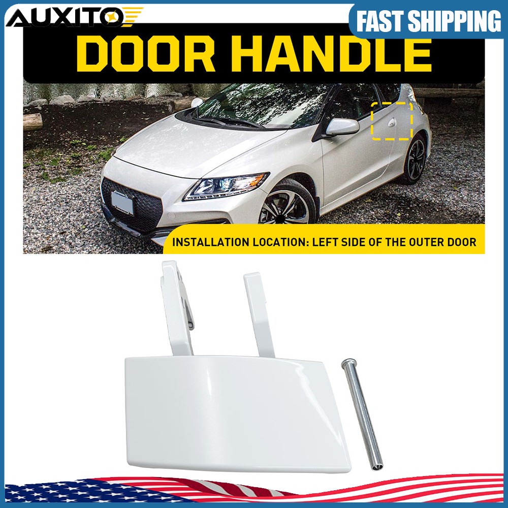 Metal Outisde Door Handle Repair Kit White Driver Side For Honda CRZ CR-Z 11-16