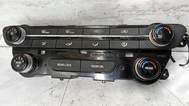 2016-2020 Kia Sedona Manual AC Heater Temperature Climate Control Dash Mounted