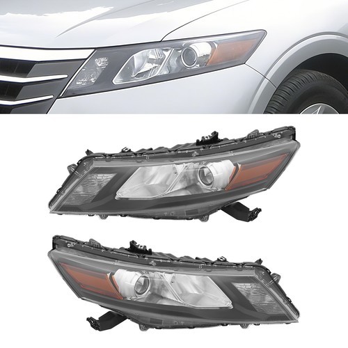 Halogen Headlight W/O DRL For Honda Crosstour 2010-2012 Headlamp Left/Right opt