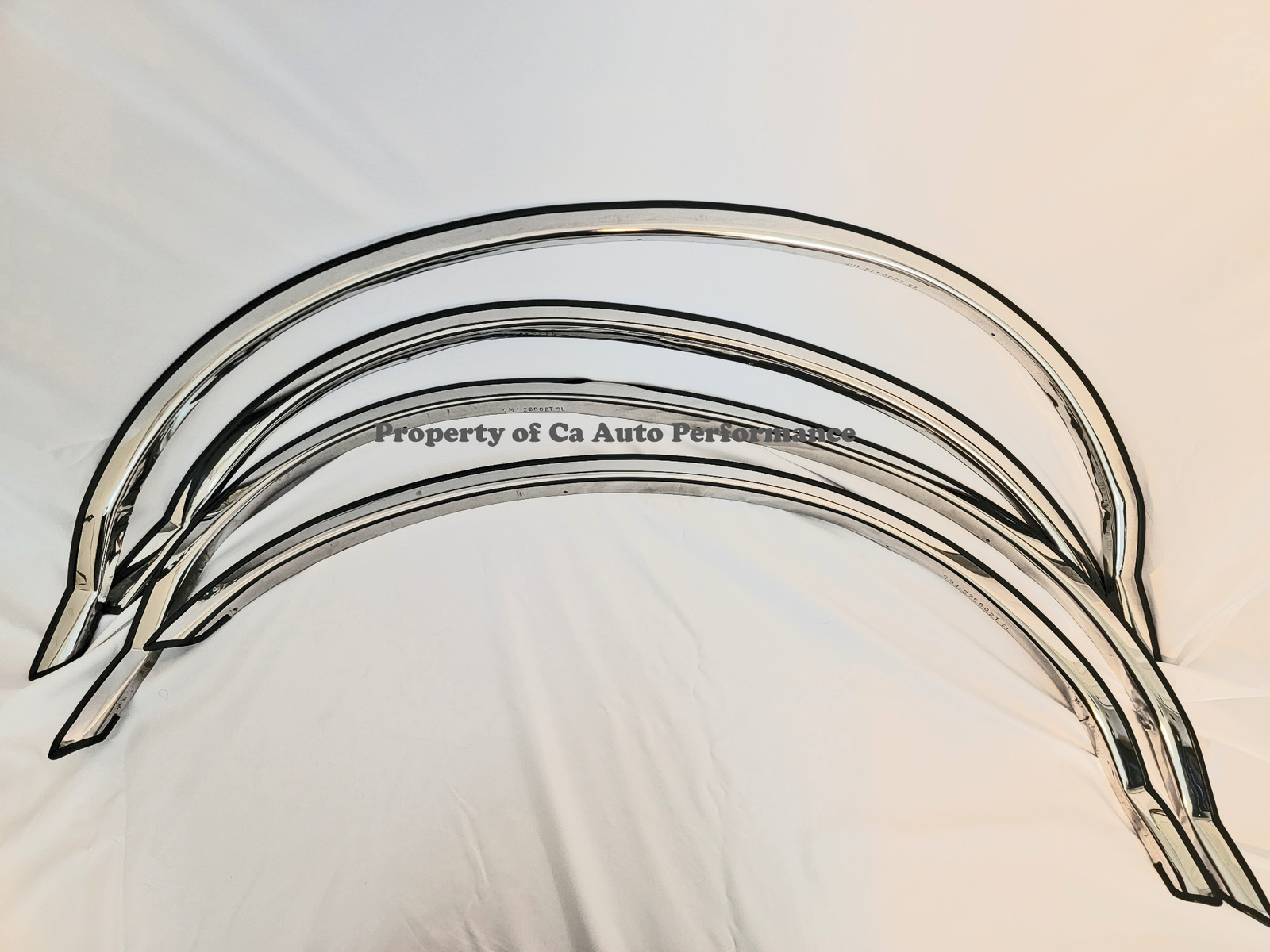 For F-150 Bronco F-250 F-350 87-1996 Chrome Polished Stainless Fender Trim 1\