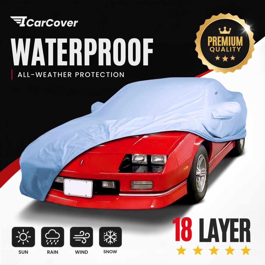 Chevrolet Camaro Z28 IROC-Z RS Berlinetta Sport 1982-1992 Waterproof Car Cover
