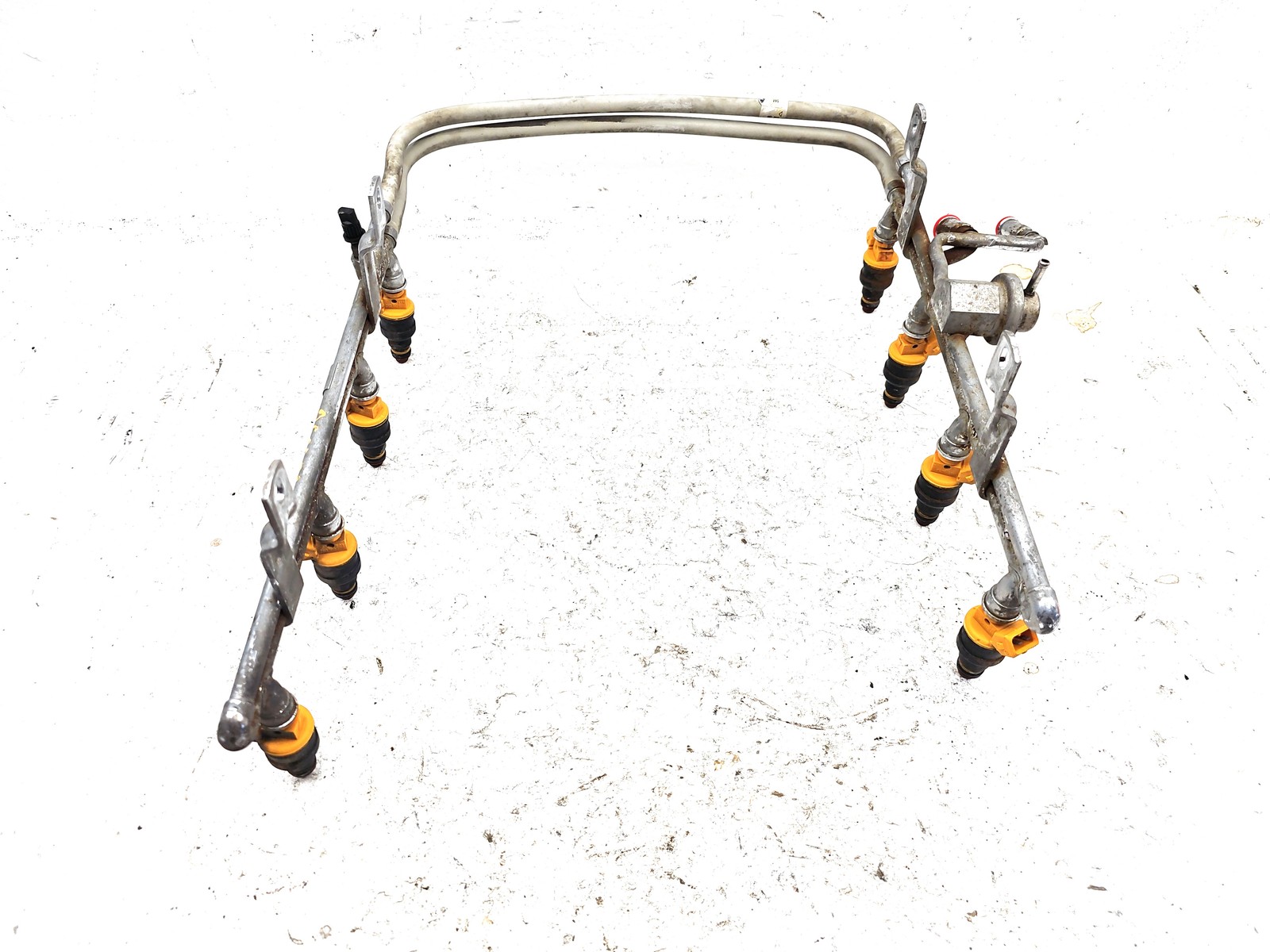 1985-2003 Ford F150 Complete Fuel Rail With Injectors Set Loaded Oem 4.6L