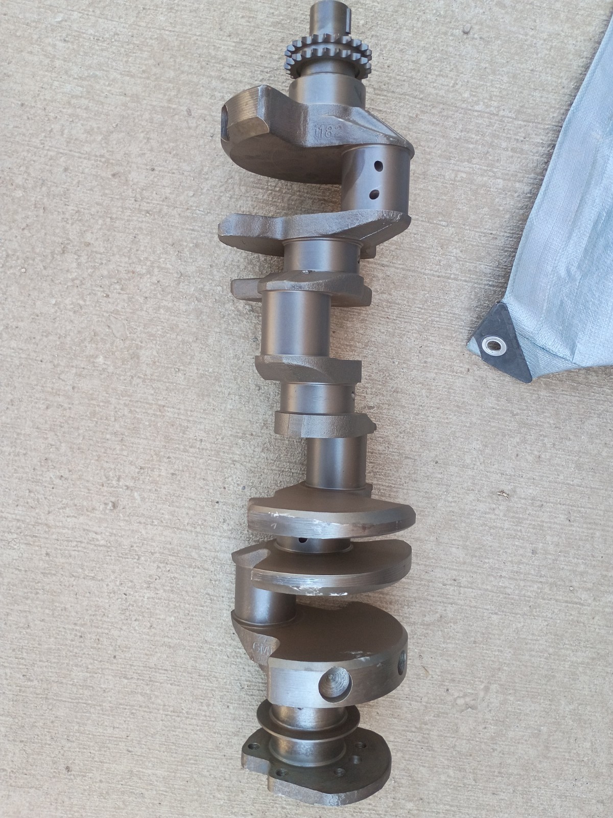 350 Chevy SBC Forged Steel Crankshaft #1182 Std/Std 350 Chevy SBC Forged Steel Crankshaft #1182 Std/Std