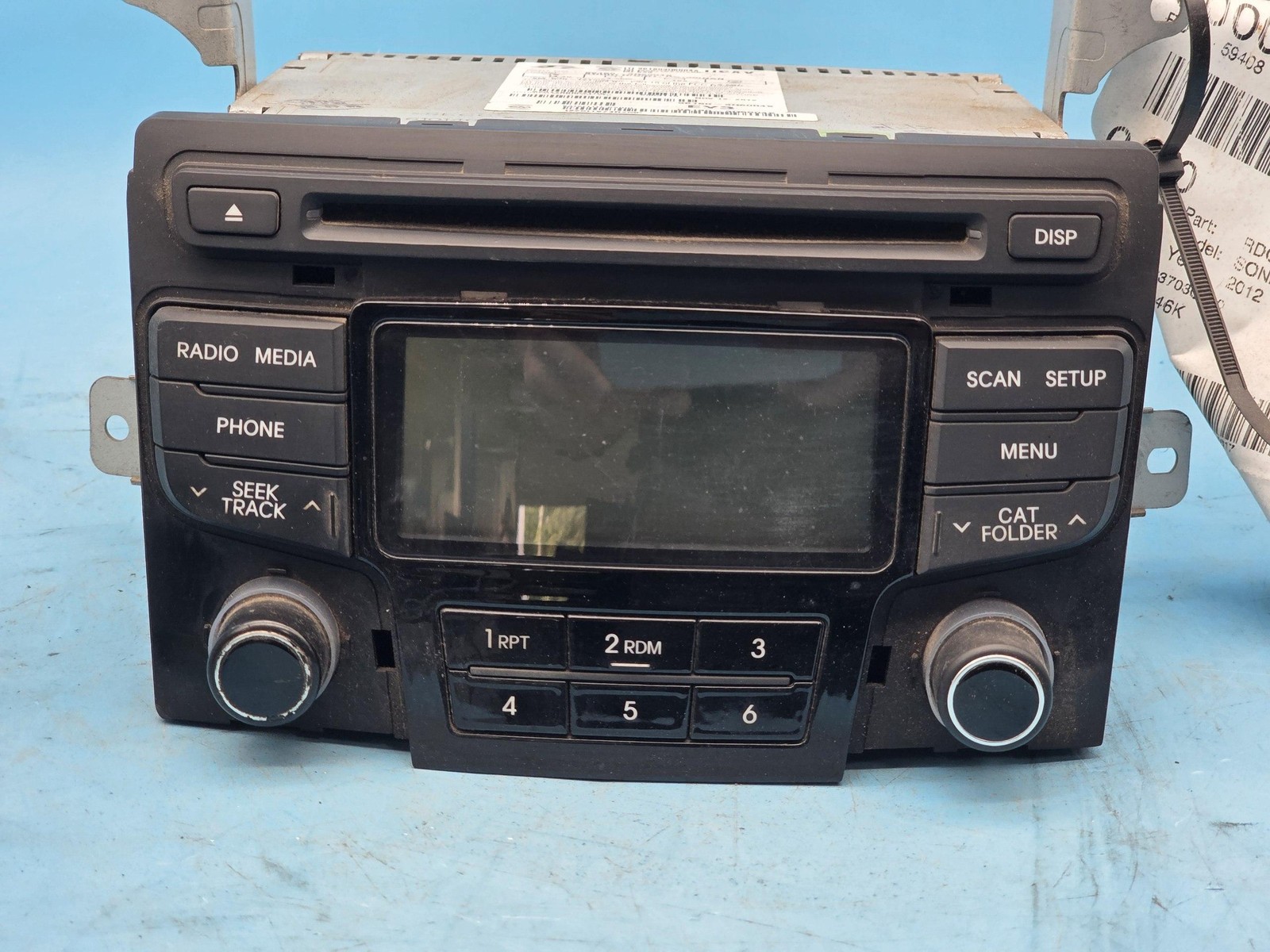 2012-2015 Hyundai Sonata AM FM CD Player Radio Receiver OEM 96180-3Q6004X