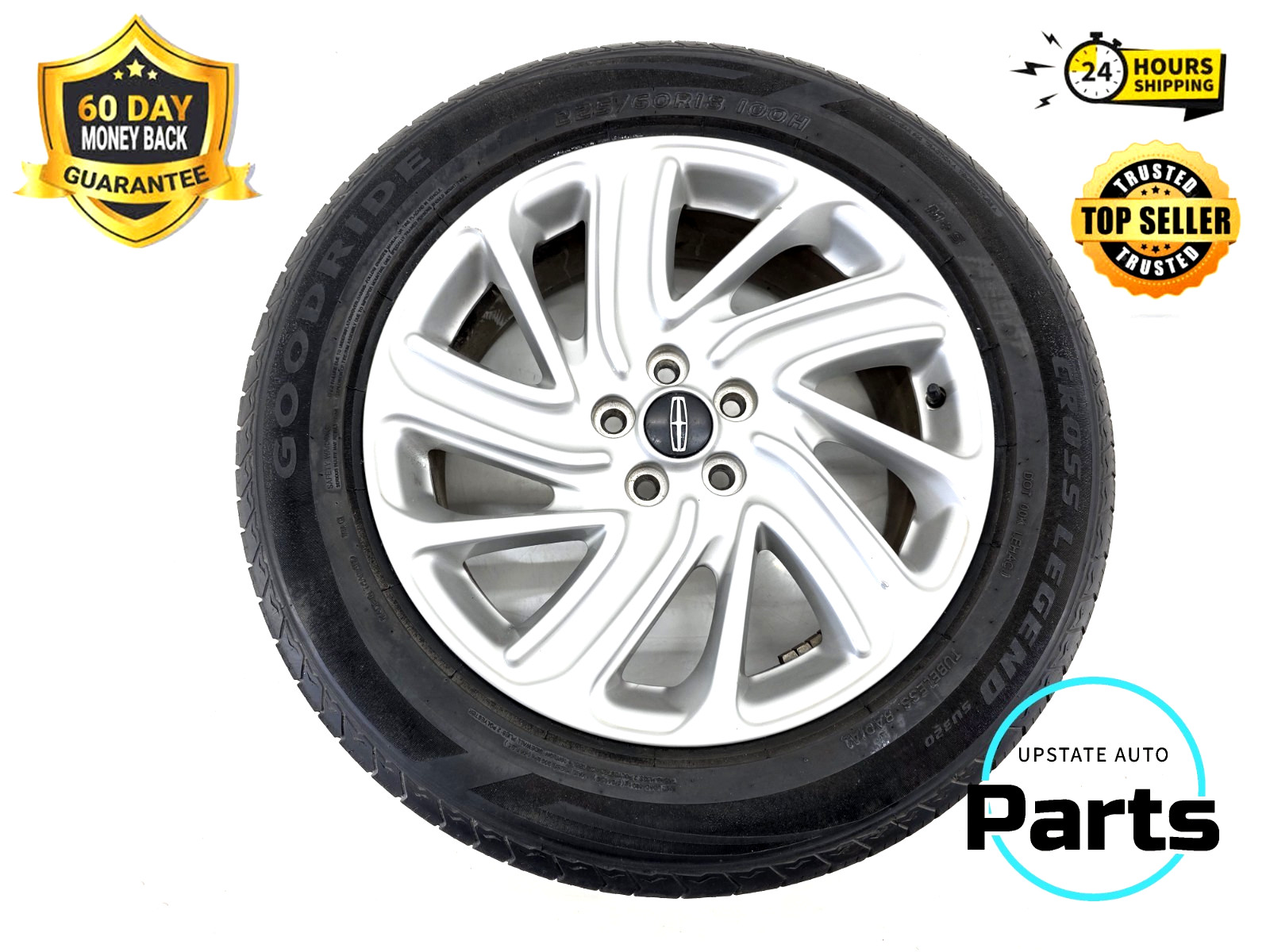 2020-2025 LINCOLN CORSAIR WHEEL RIM ASSEMBLY OEM 18X7.5J 47.5MM LJ7C-1007-A1A