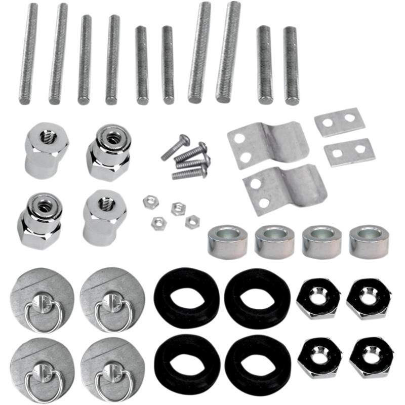 SADDLEMEN S4 Quick-Disconnect Saddlebag Docking Post and Fastener Kit - 35210003
