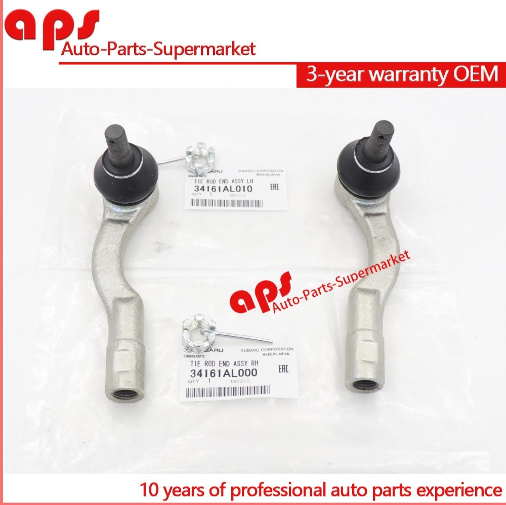 OEM Front Outer Tie Rod Ends For Subaru Outback Legacy Impreza