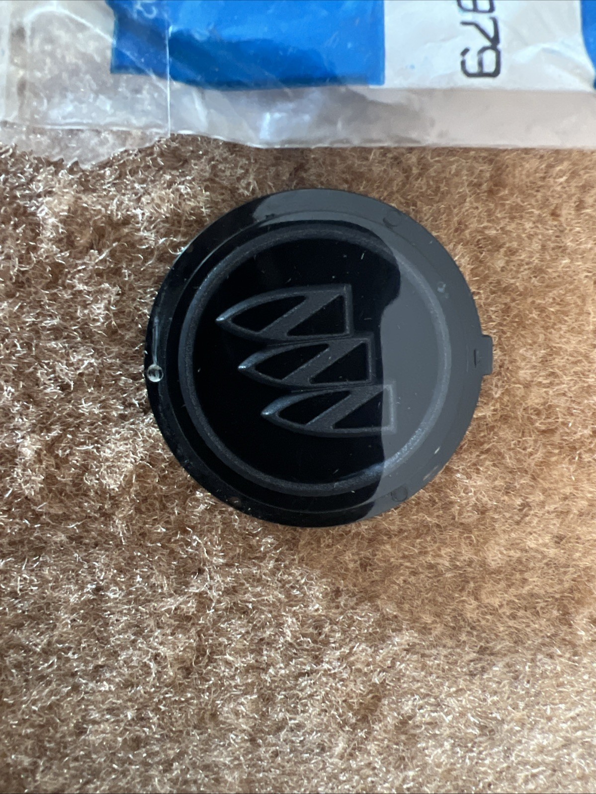 NOS GM 1986-1987 Buick Grand  National GNX Steering Wheel Tri Shield Horn Button