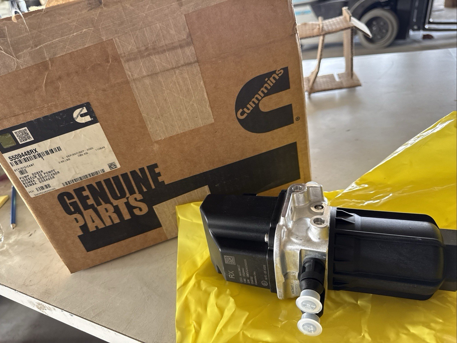 5509448RX OEM Cummins Doser Pump 5509448RX OEM Cummins Doser Pump