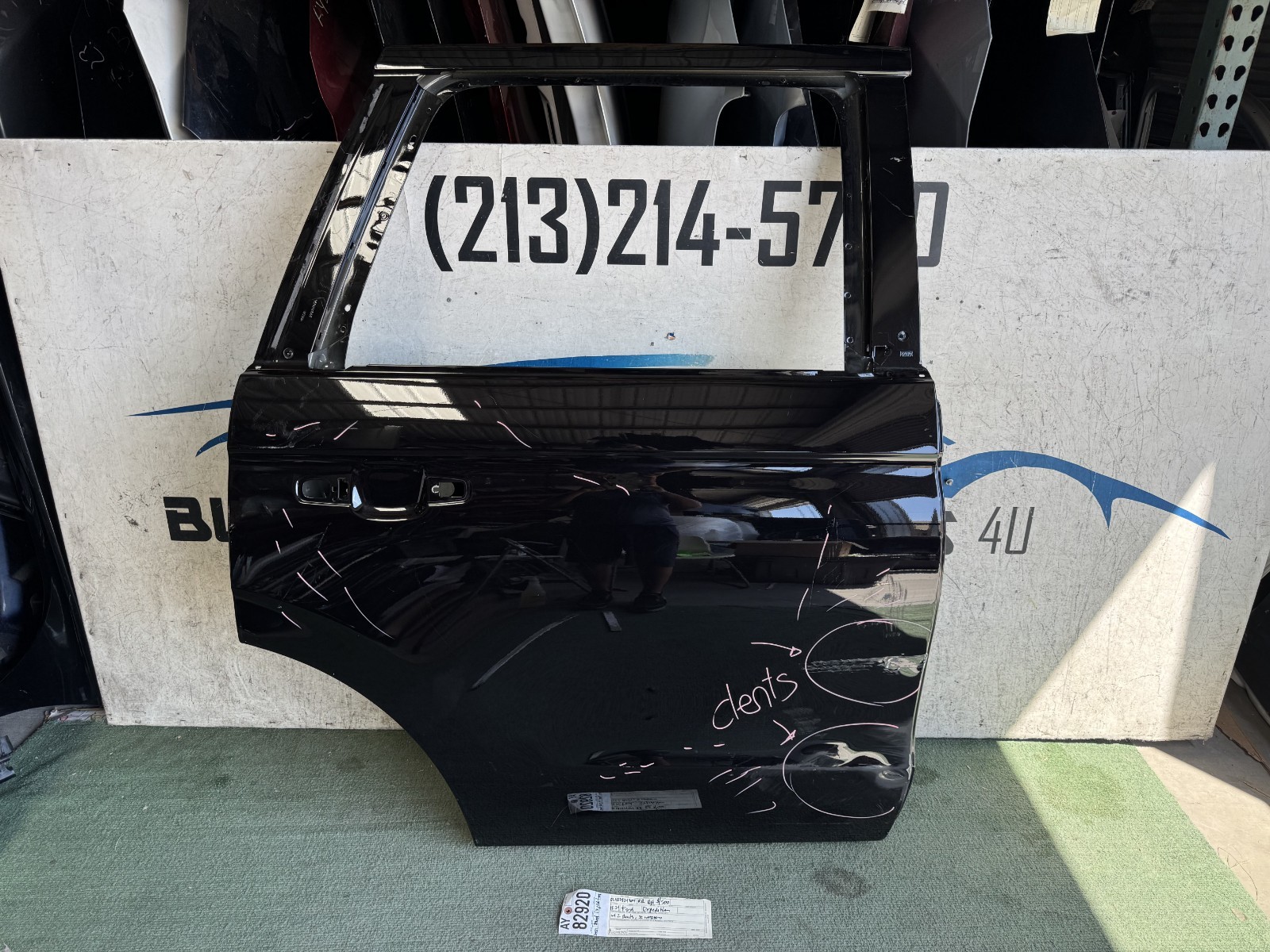 w/2dents 2018 2024 FORD EXPEDITION REAR RIGHT PASSENGER DOOR OEM AY82920