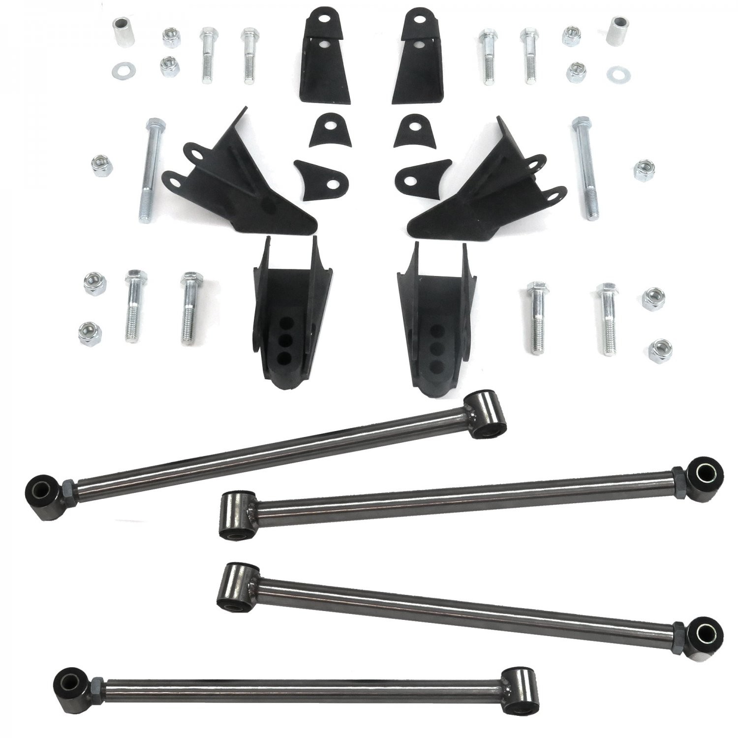 Jeep CJ/DJ 1971 - 1986  Heavy Duty Triangulated 4-Link Kit